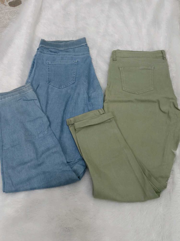Comfortable Women's Pants Duo