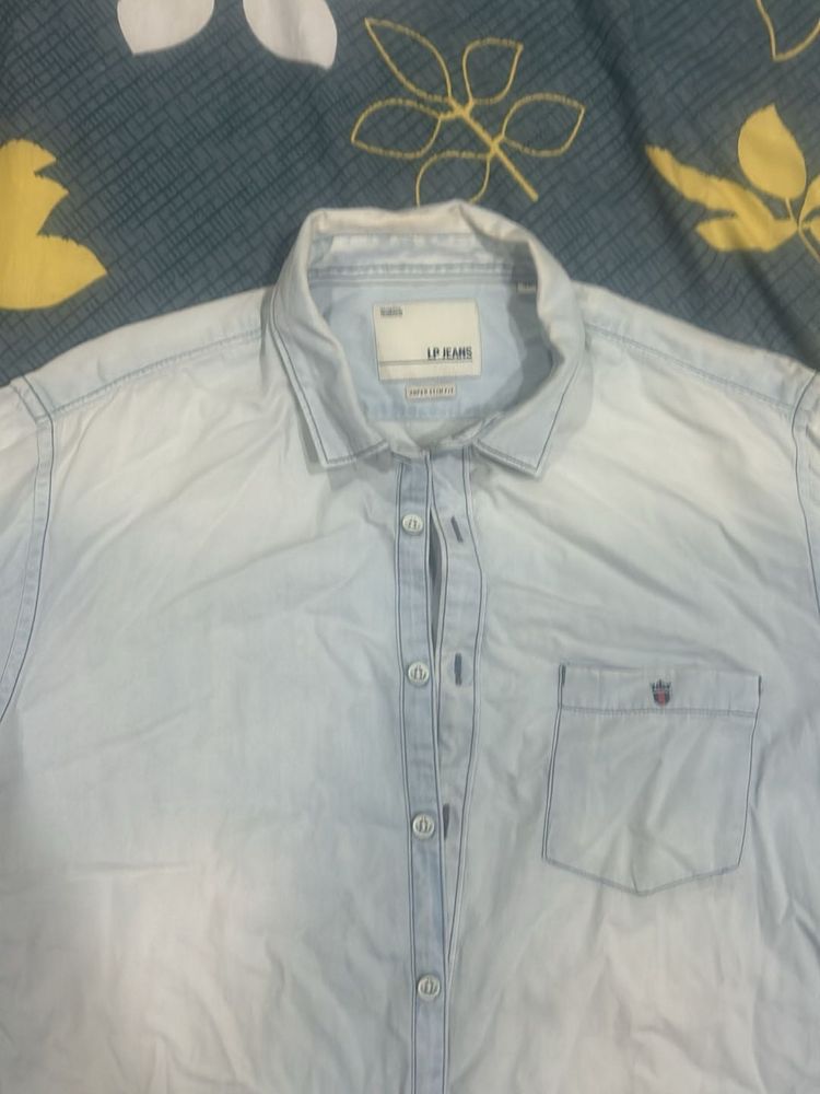 Light Blue Denim Shirt