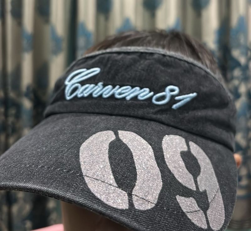 Y2k sunvisor cap