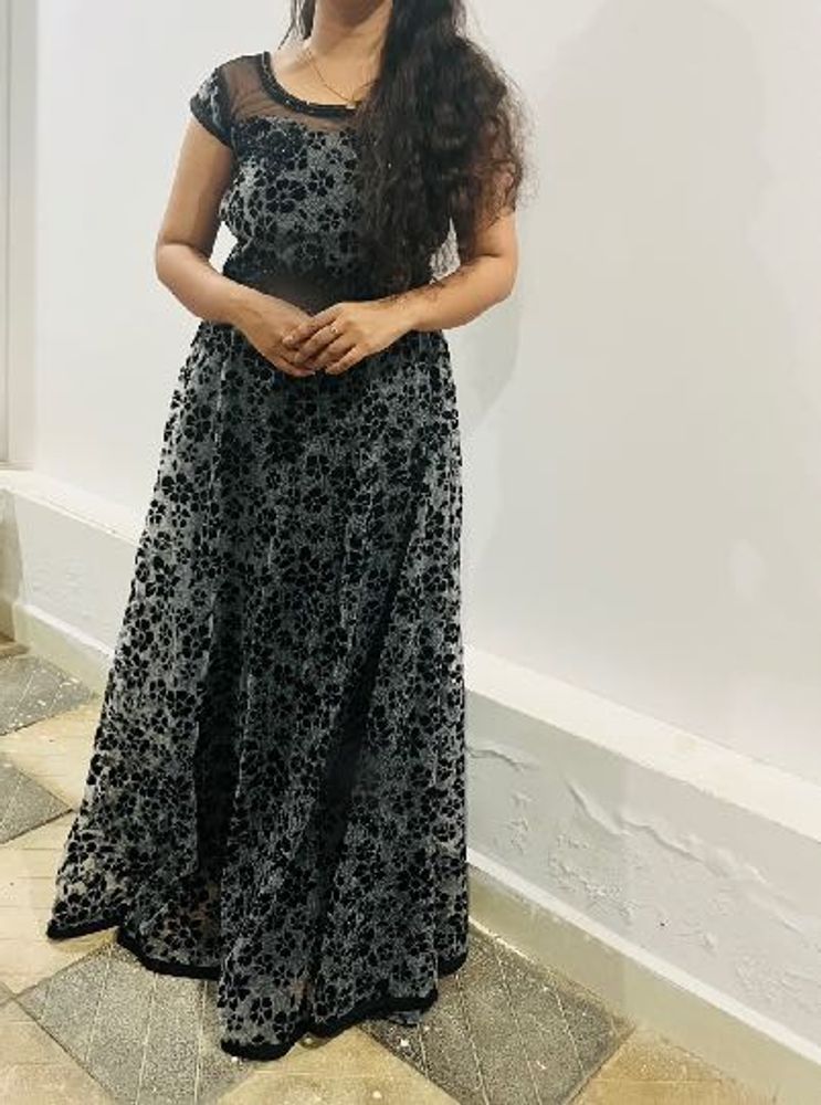 Elegant Floral Gown