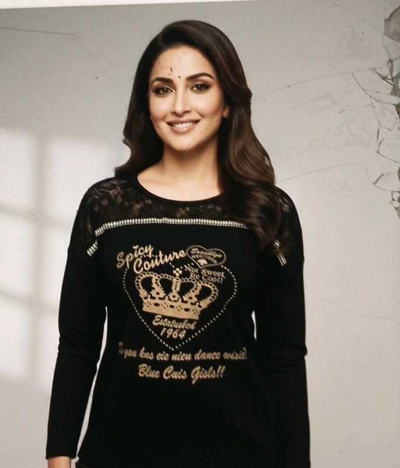 Women's Black "Spicy Couture" Top