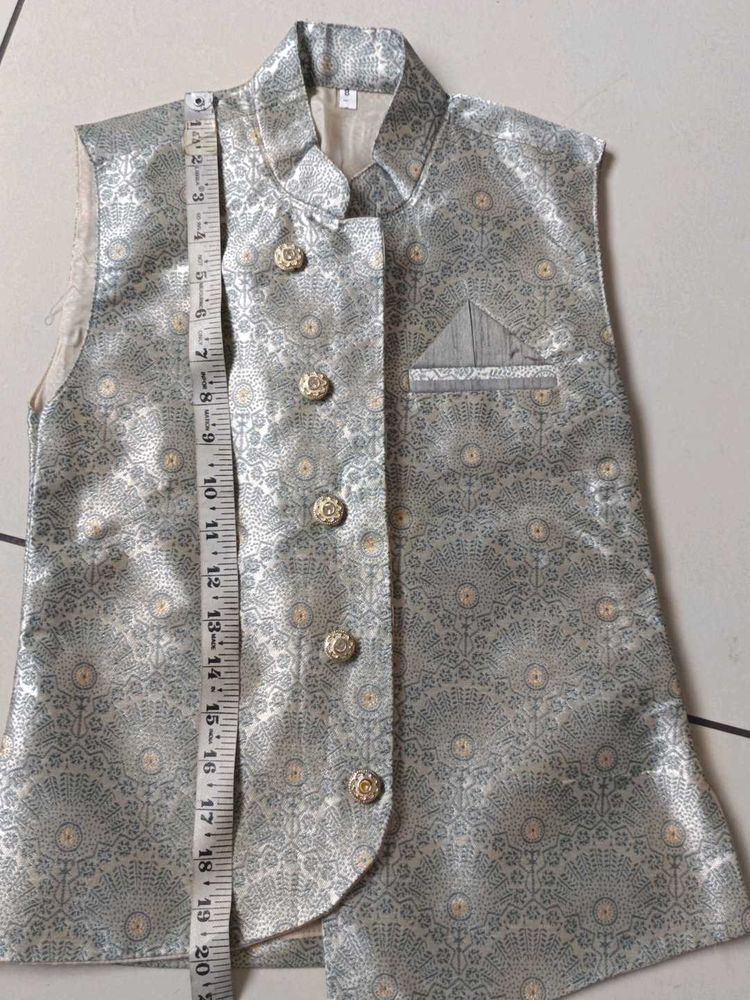 Elegant Brocade Nehru Jacket