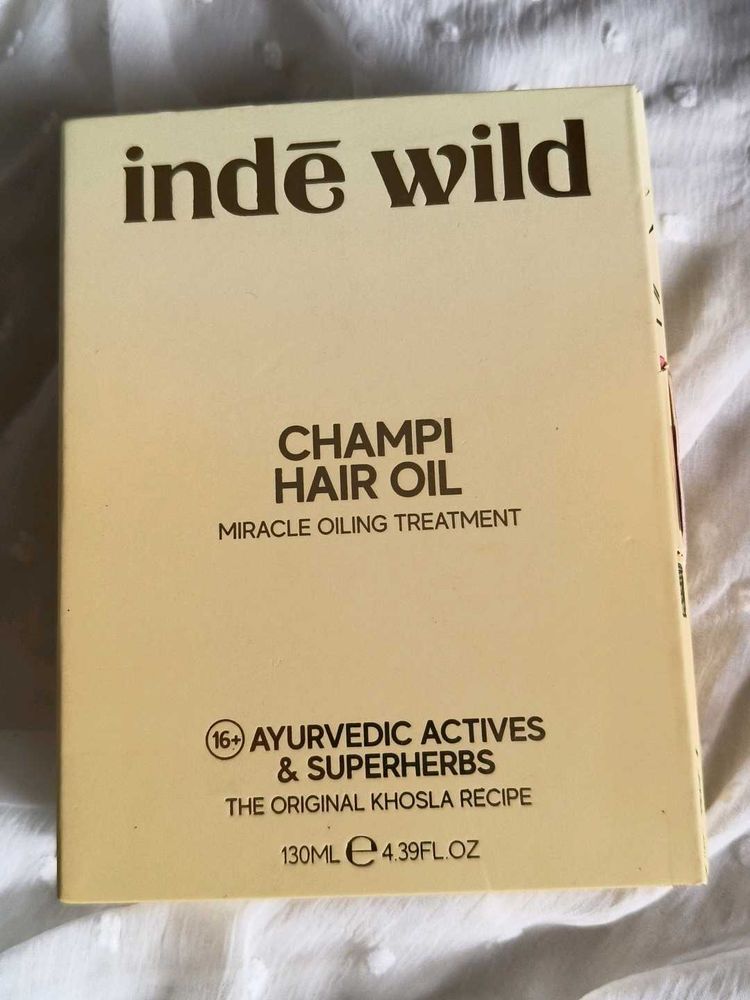 Inde Wild Champi Hair Oil 130 ml