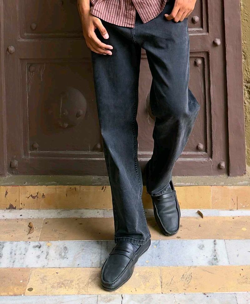 Classic Black denim jeans for Men