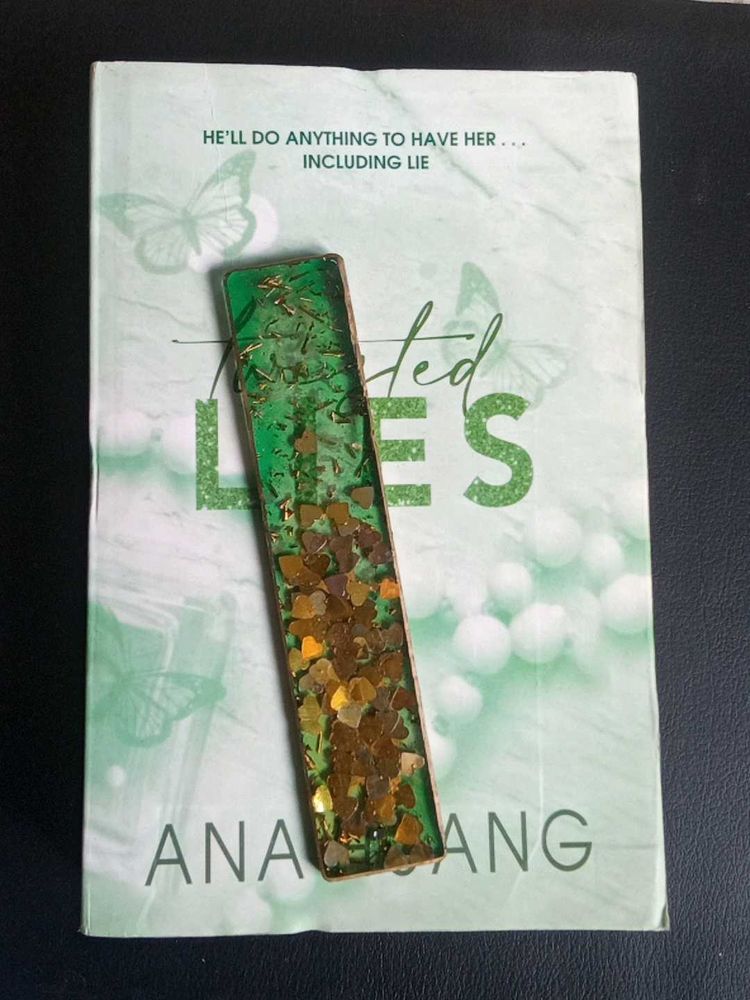 Handmade Resin Bookmark