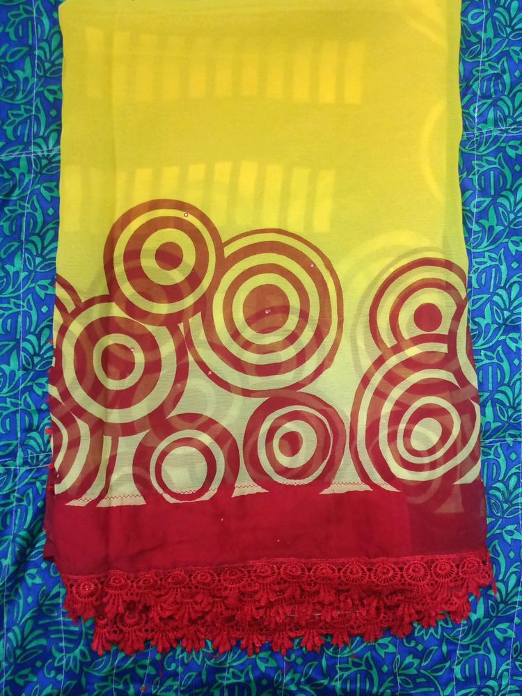 Yellow Saree