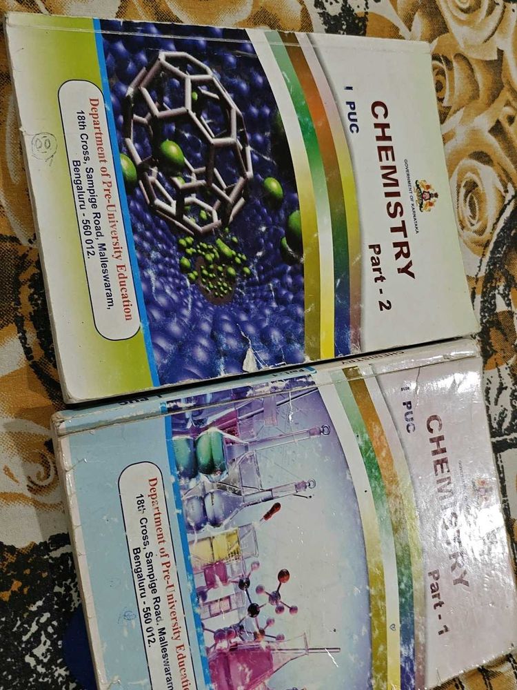 Chemistry Part 1 &amp; 2 Textbooks