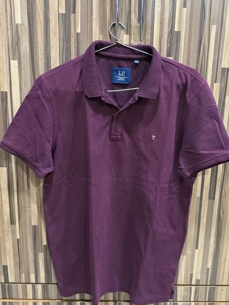 Men's Purple Polo T-Shirt