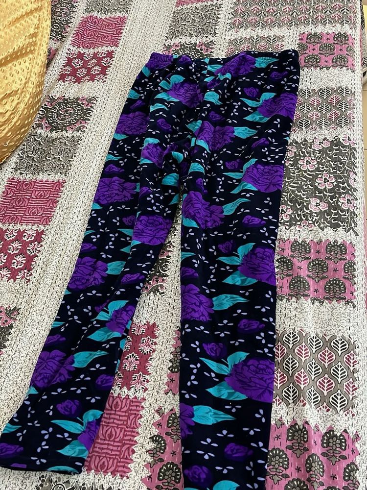 Floral Print Leggings