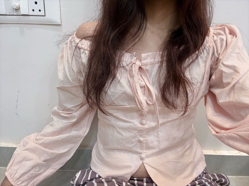 Chic Off-Shoulder Puff Sleeve Top