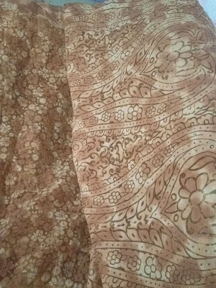 Beautiful Cotton Organza Saree