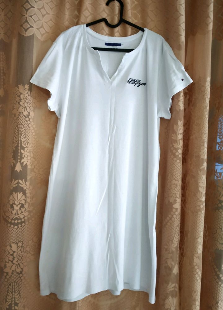 White T-shirt.