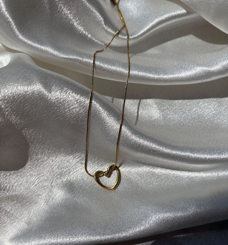 Gold Heart Necklace