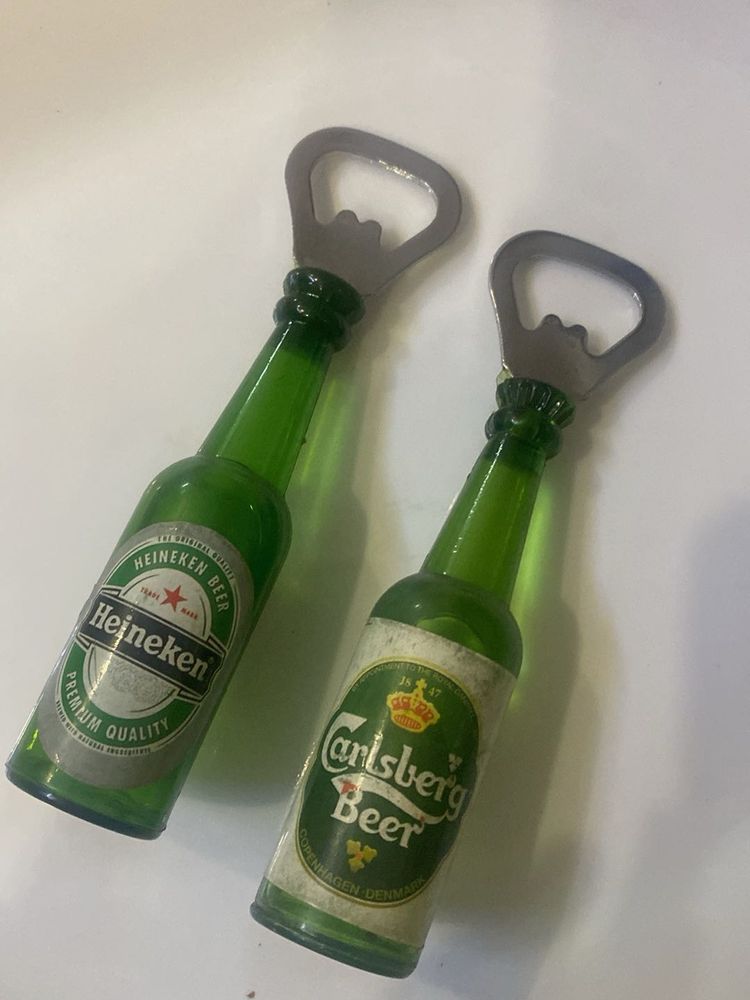 Heineken &amp; Carlsberg Beer Bottle Openers