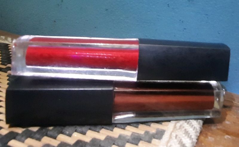 Matter Lipstick( Chocolate Brown , Dark Red)