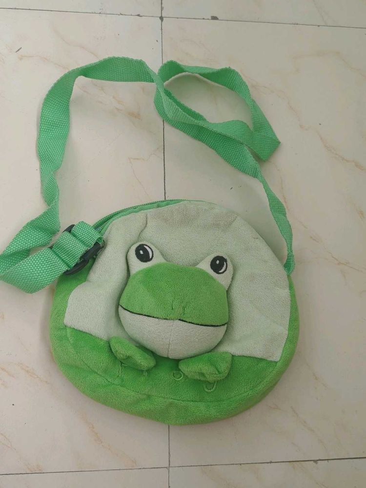 Cute Frog Crossbody Bag