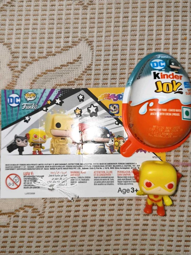 DC Comics Kinder Joy Funko Pop Figures