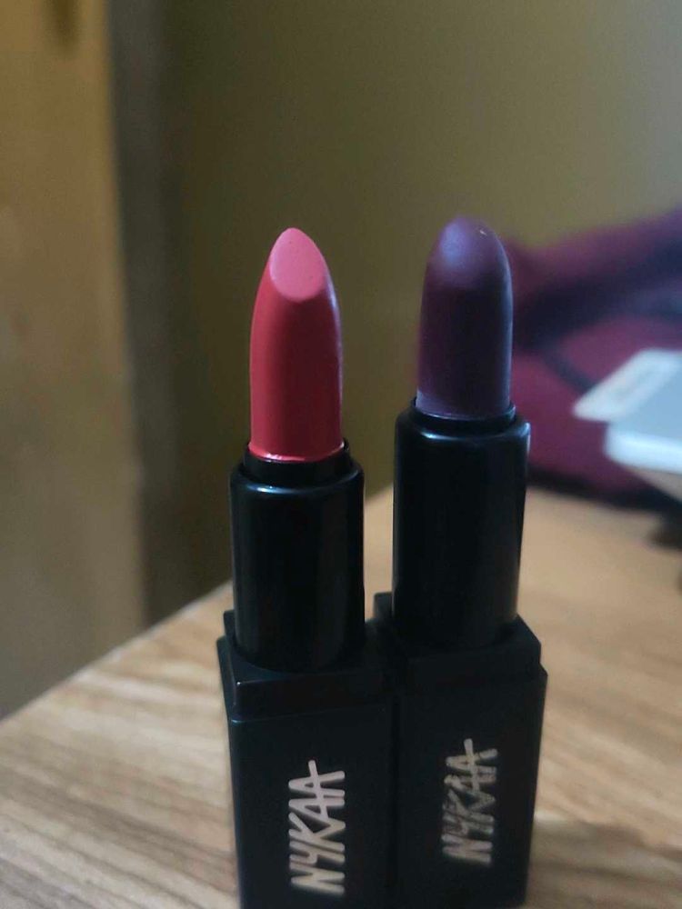 Nykaa Lipsticks - Set of 2!