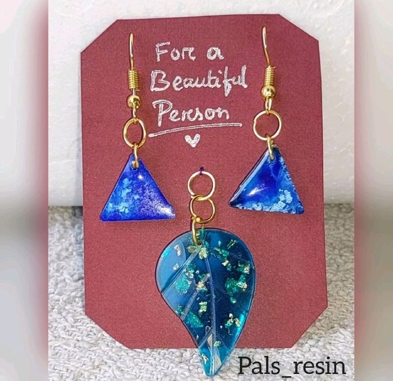 Resin Jewellery Set