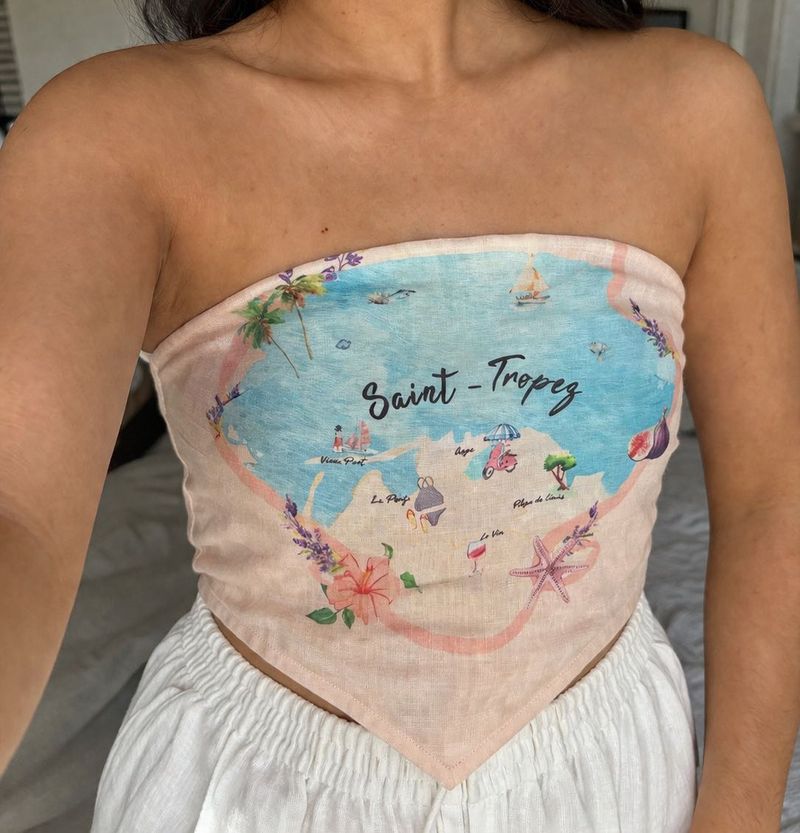 Saint-Tropez Tube Top