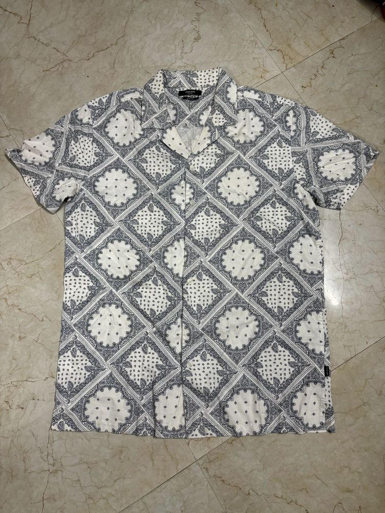 Men's Short Sleeve Camp Shirt