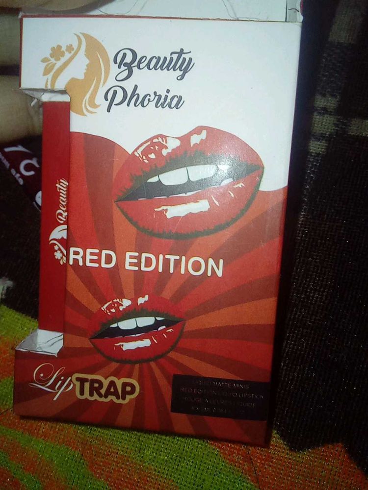 Beauty Phoria Lip Trap Red Edition Lipstick