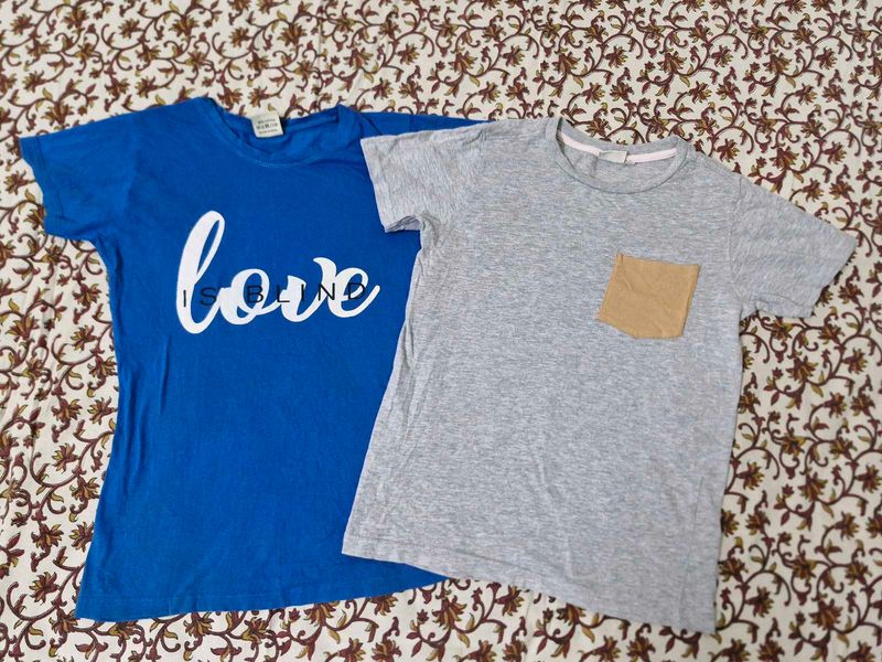 Bundle of 2 Boy's T-Shirts 10-11y