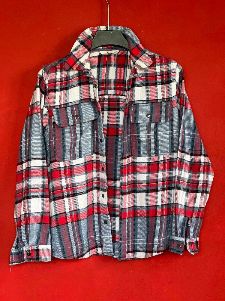 Classic Plaid Flannel Shirt