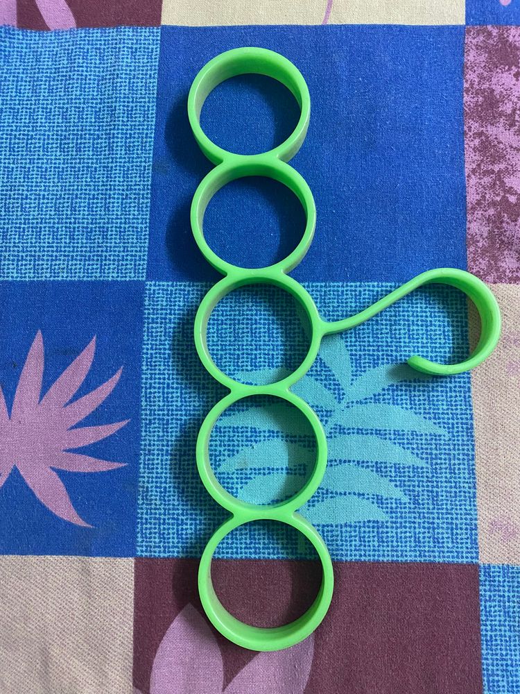 5 Ring Scarf Hanger Wardrobe Storage 2 PCs