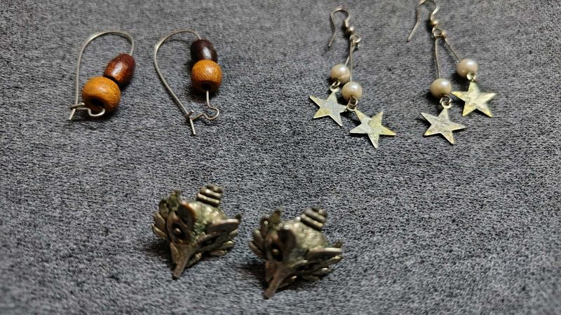 Earring Bundle - Three Unique Pairs