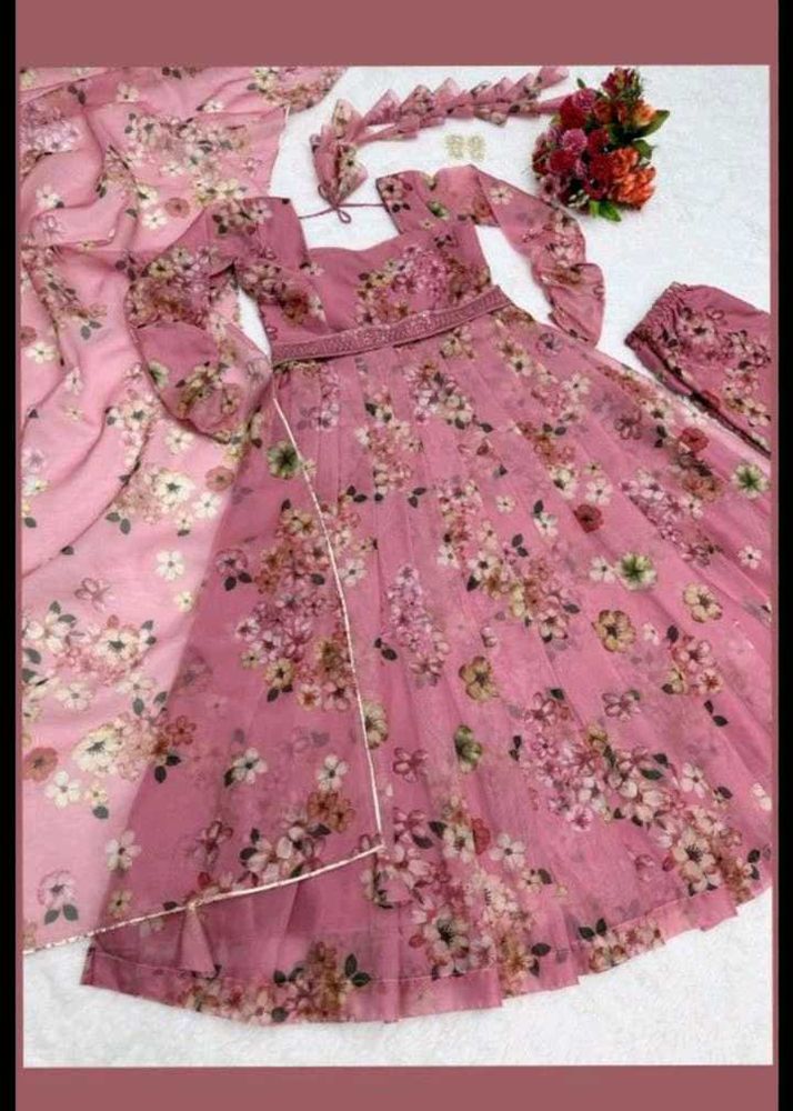 Orgenza Anarkali 3pc Set