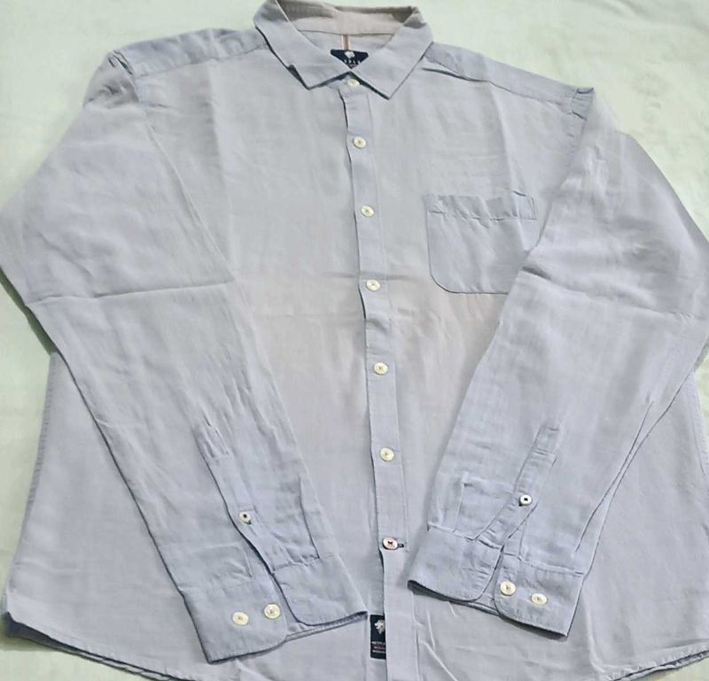 Light Blue Long Sleeve Shirt