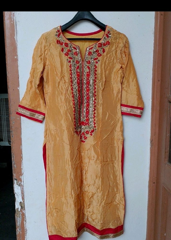 Wadding Kurta With Plazzo Set