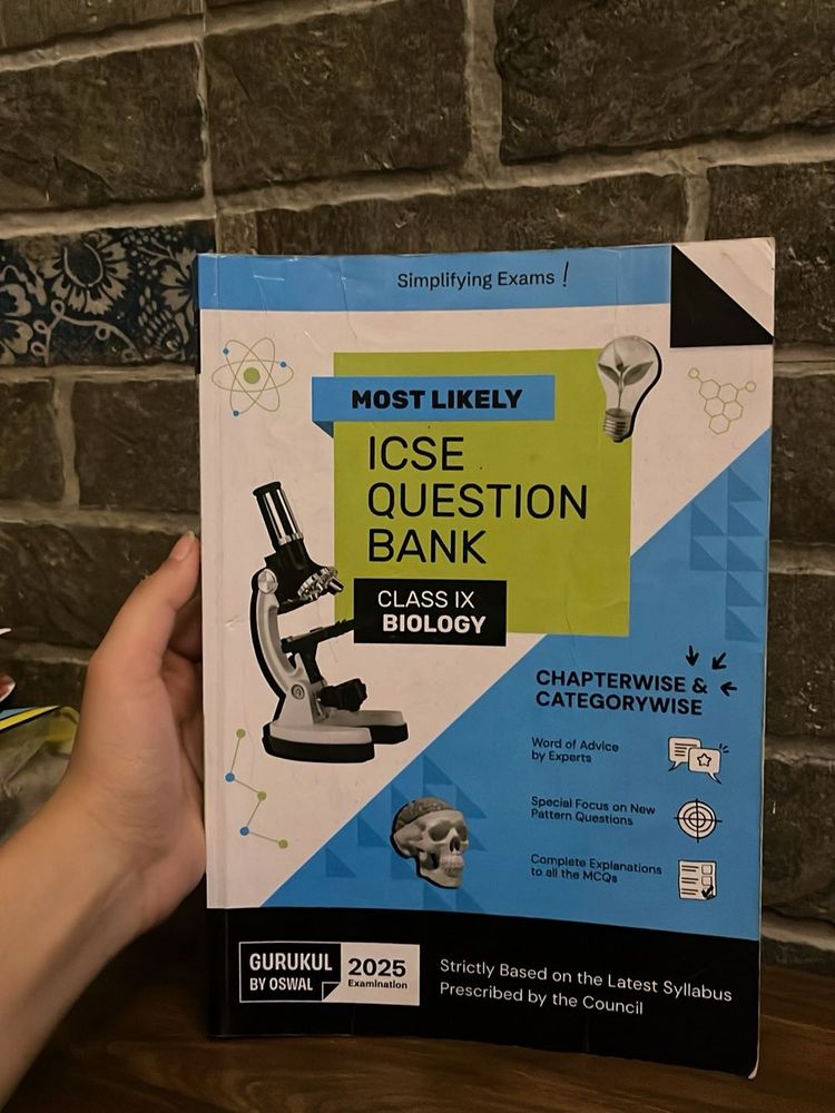 ICSE Class IX Biology Question Bank