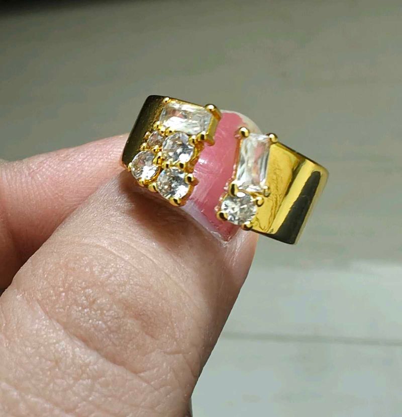 Elegant Anti-tarnish Ring