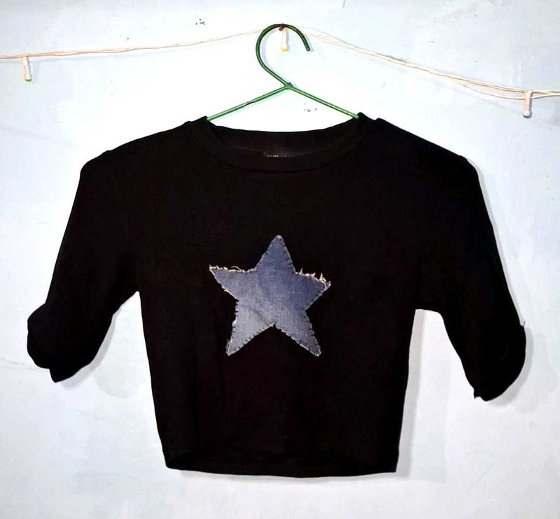 Y2K star crop top ✨️