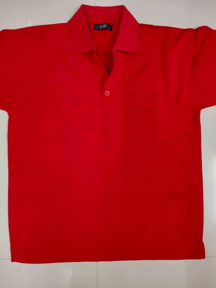 Classic Red Polo T-Shirt