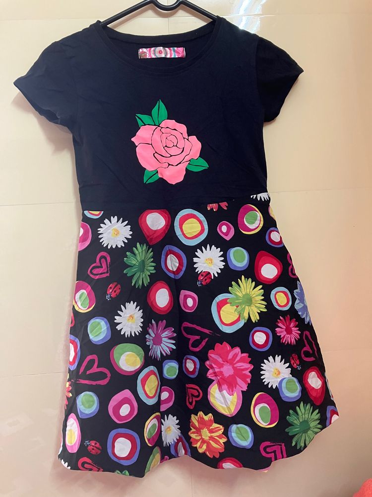 Desigual Branded Dress 9/10 Years
