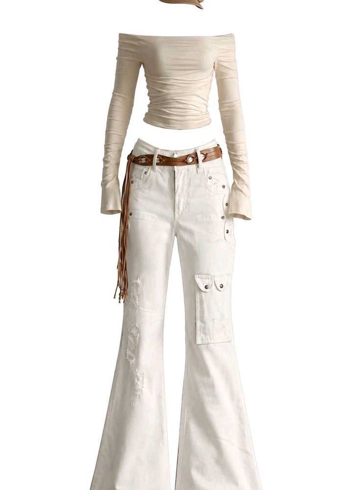 Y2K Flare Jeans
