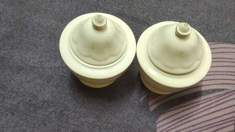 Tea And Sugar Ceramic Light Weight Pots