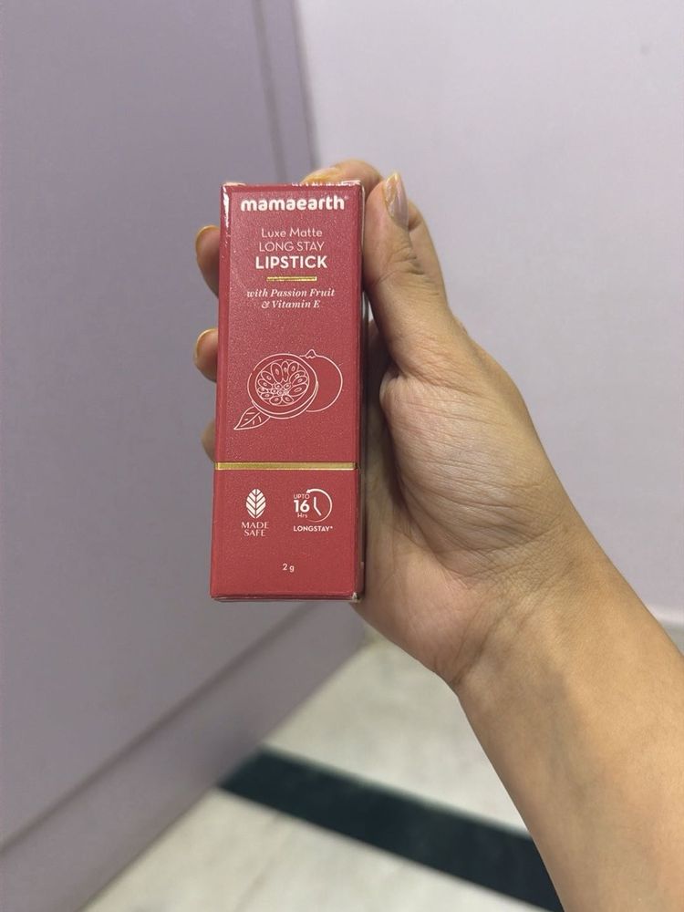 Mamaearth Luxe Matte Long Stay Lipstick