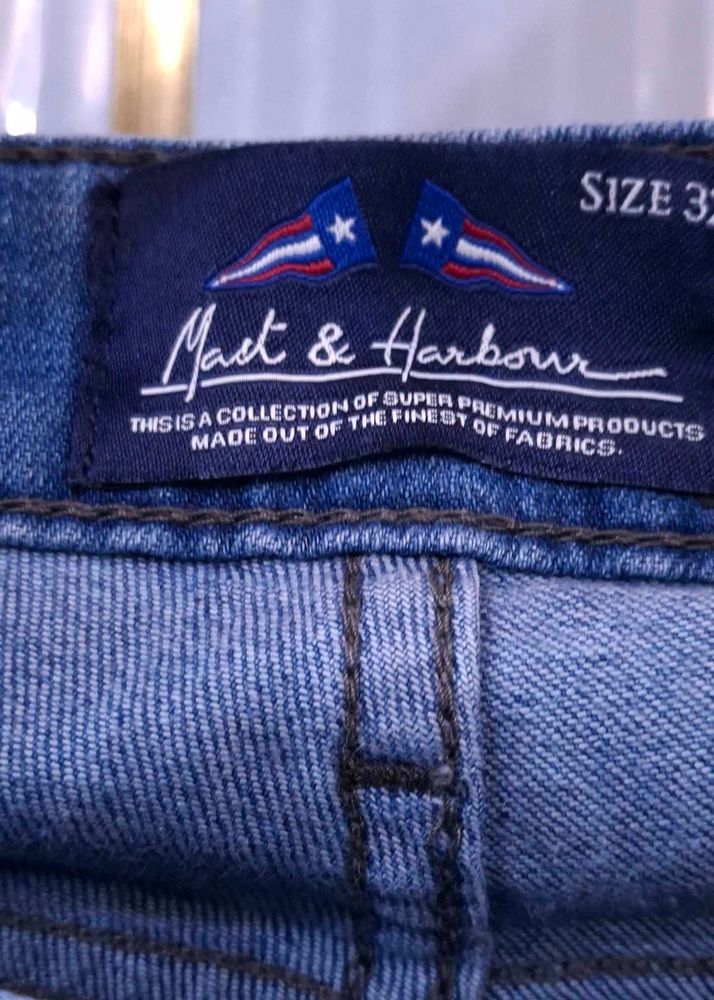 Mast &amp; Harbour Blue Denim Jeans