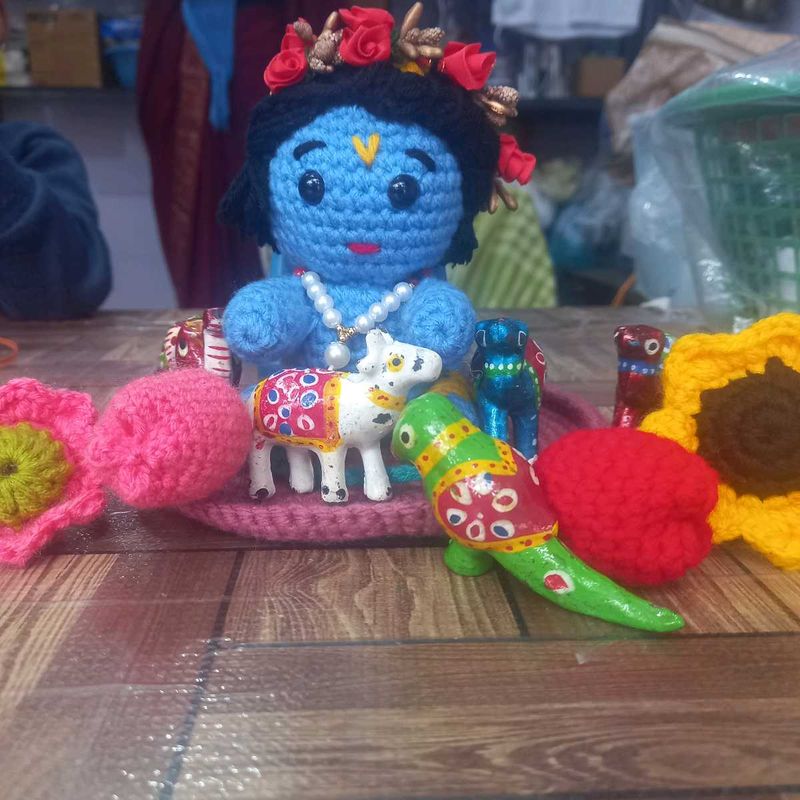 Handmade Krishna Doll