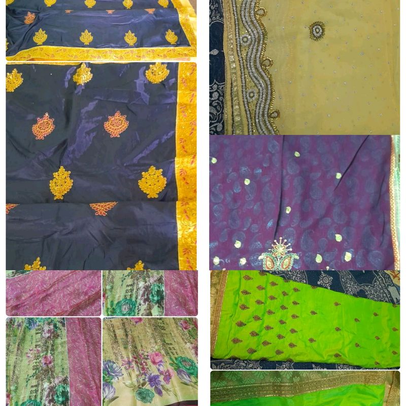 Assorted Indian Sarees - Lot of 5