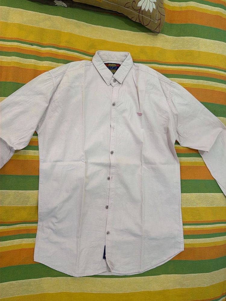 Light Pink Men's Formal Shirt