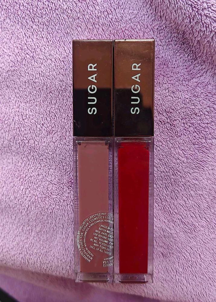 SUGAR Matte Liquid Lipsticks