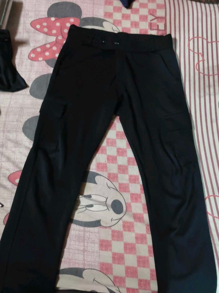 Classic Black Cargo Pants
