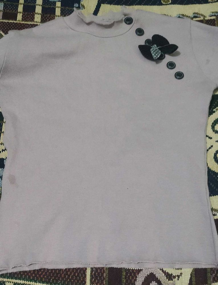 Cute embellished top