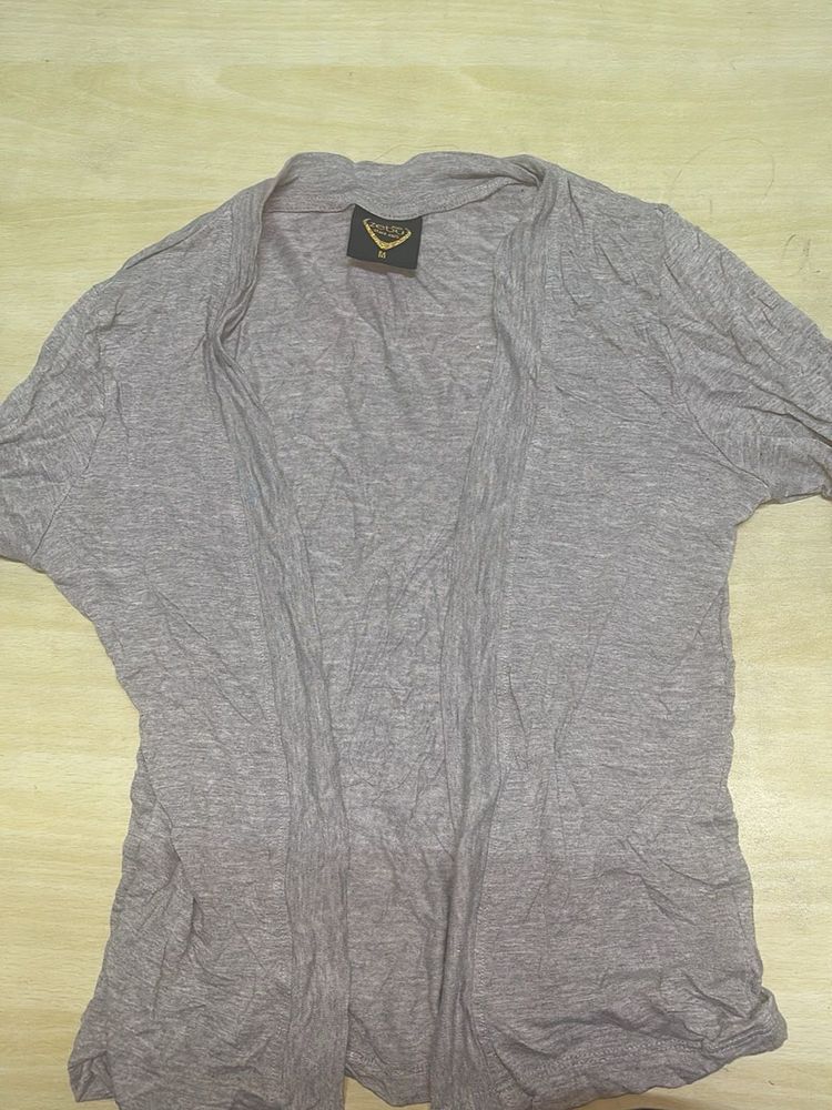 M size Lightweight Grey Cardigan