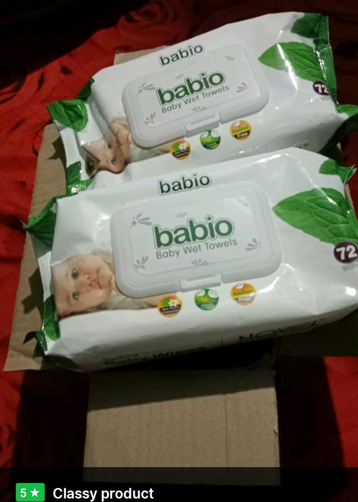 Baby Wipes Novel Pack 2